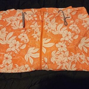 Floral Orange Jacket